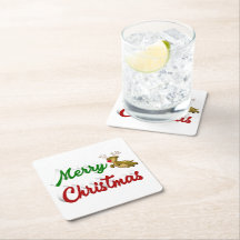 Frohe Weihnachts-Flying Rentier Rot-Grün-Skript