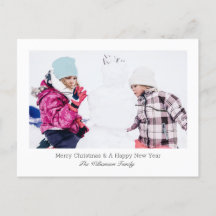 Frohe Weihnachts-Foto