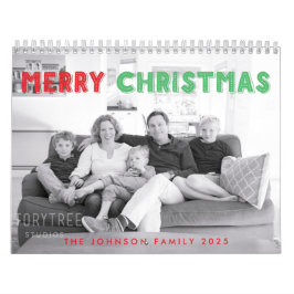 Frohe Weihnachts-Foto-Kalender für 2025 Kalender