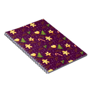 Frohe Weihnachts-Foto-Notebook Notizblock