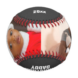 Frohe Weihnachts-Foto Weihnachtsgeschenk Personali Baseball