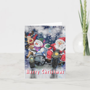 Frohe Weihnachts-Freunde Funny Weihnachtskarte Karte