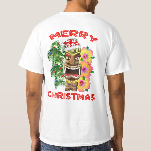 Frohe Weihnachts-Funny T-Shirt (Rückseite)