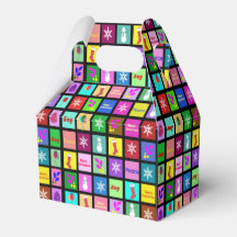 Frohe Weihnachts-Gastgeschenk-Box