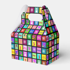 Frohe Weihnachts-Gastgeschenk-Box Geschenkschachtel