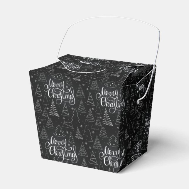 Frohe Weihnachts-Gefälligkeitsbox Geschenkschachtel (Vorderseite)