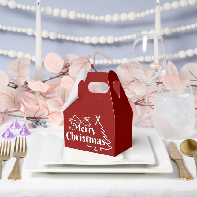 Frohe Weihnachts-Geschenkbox Geschenkschachtel (Hochzeit)