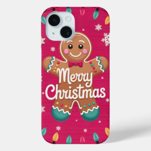 Frohe Weihnachts Gingerbread Man iPhone / iPad Fal Case-Mate iPhone Hülle