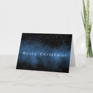 Frohe Weihnachts-Glitzern Karte