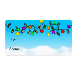 Frohe Weihnachts-Glühbirnen