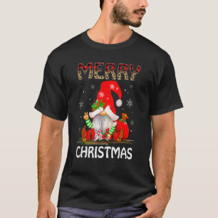 Frohe Weihnachts Gnome Familie Xmas Jungs Mädchen T-Shirt