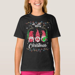 Frohe Weihnachts Gnome Shirt Funny Familie Weihnac