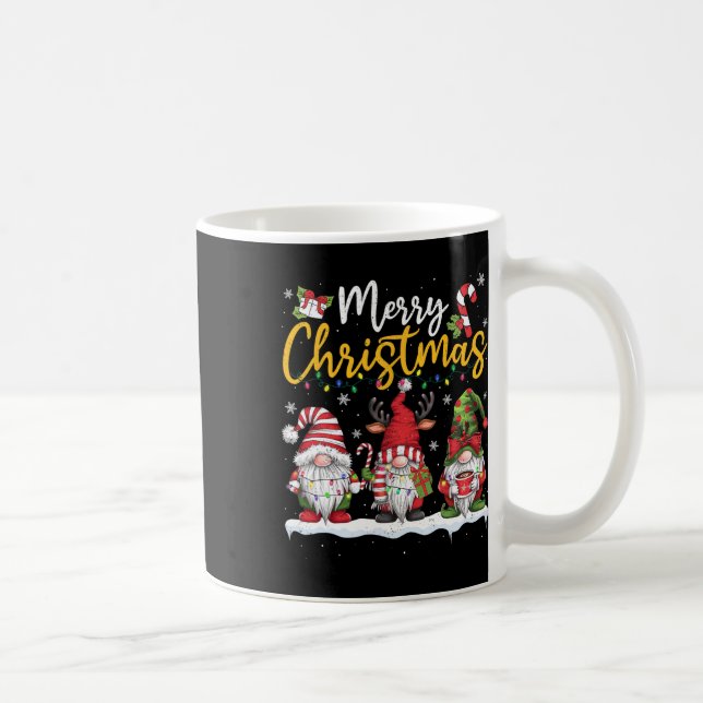 Frohe Weihnachts-Gnomes Lover Xmas Familie Männer  Kaffeetasse (Rechts)