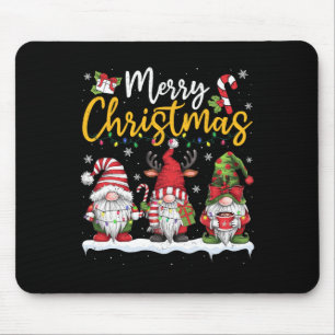 Frohe Weihnachts-Gnomes Lover Xmas Familie Männer  Mousepad