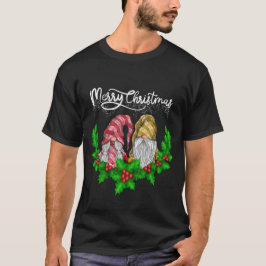 Frohe Weihnachts Gnomes Xmas Familie Männer Frauen T-Shirt