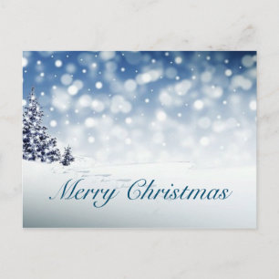 Frohe Weihnachts-Grußkarte Feiertagspostkarte