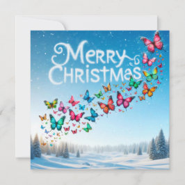 Frohe Weihnachts-Grußkarten Karte