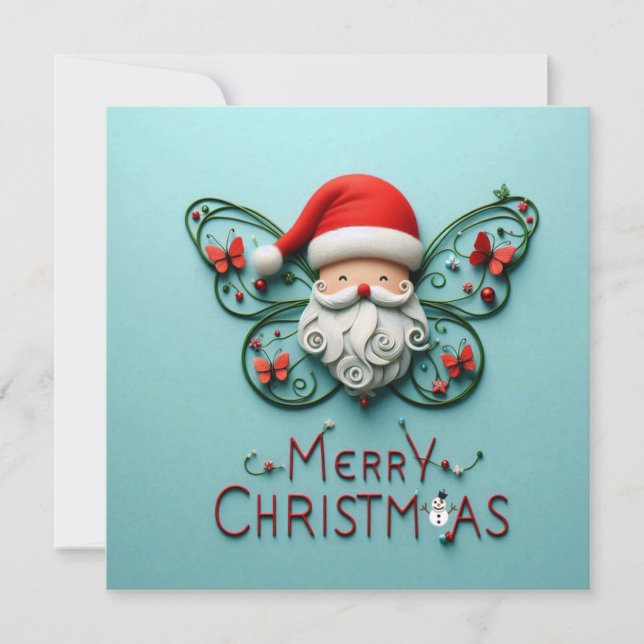 Frohe Weihnachts-Grußkarten Karte (Vorderseite)