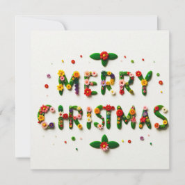 Frohe Weihnachts-Grußkarten Karte