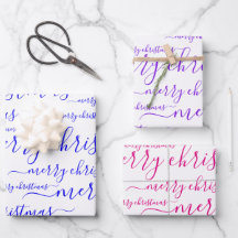 Frohe Weihnachts-Handschrift für Kalligrafie