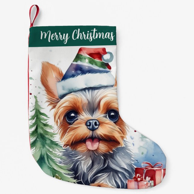 Frohe Weihnachts-Hat-Festive Yorkshire - Kleiner Weihnachtsstrumpf (Vorderseite)