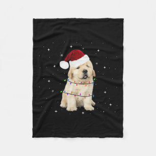 Frohe Weihnachts-Hund Xmas Tree Ugly Fleecedecke