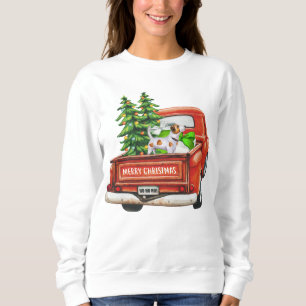 Frohe Weihnachts-Jack Russell Terrier Sweatshirt