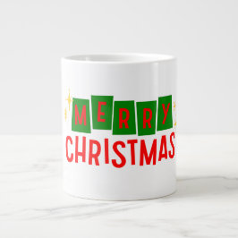 Frohe Weihnachts-Kaffee-Tasse Jumbo-Tasse