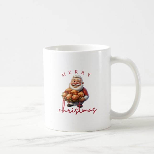 Frohe Weihnachts-Kaffee-Tasse Kaffeetasse (Rechts)
