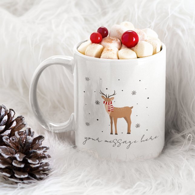 Frohe Weihnachts-Kaffee-Tasse Personalisierte Gesc Kaffeetasse (Merry Christmas Coffee Mug Personalized Gift)
