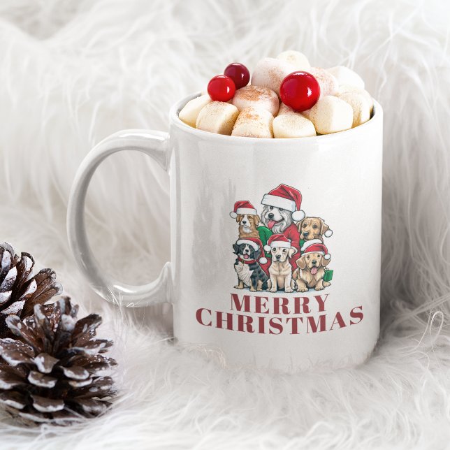Frohe Weihnachts-Kaffee-Tasse Personalisierte Gesc Kaffeetasse (Merry Christmas Coffee Mug Personalized Gift)