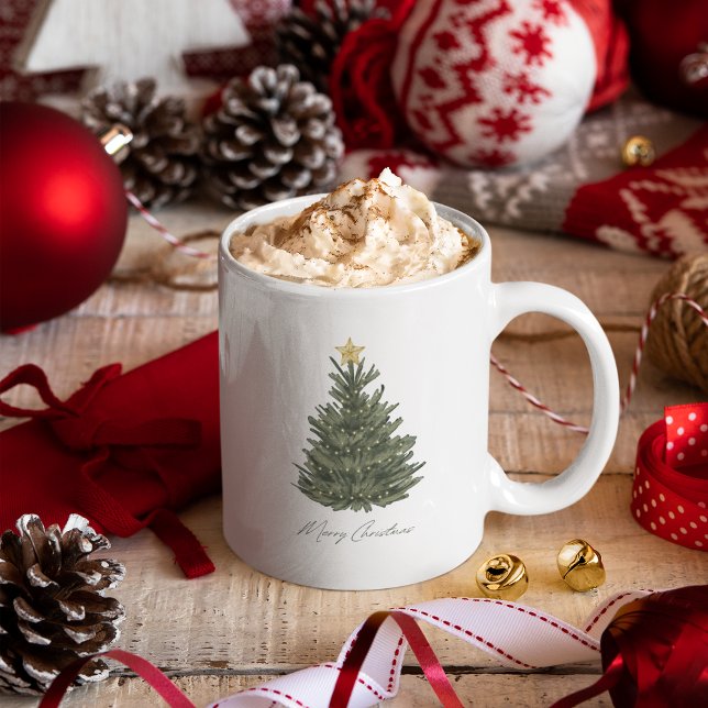 Frohe Weihnachts-Kaffee-Tasse Personalisierte Gesc Kaffeetasse (Merry Christmas Coffee Mug Personalized Gift)