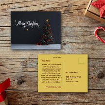 Frohe Weihnachts-Karte Moderne & Klassische