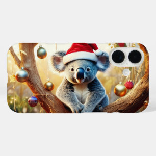 Frohe Weihnachts-Koala in Gumtree iPhone 16 Hülle