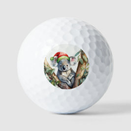 Frohe Weihnachts-Koala in Gumtree Golfball