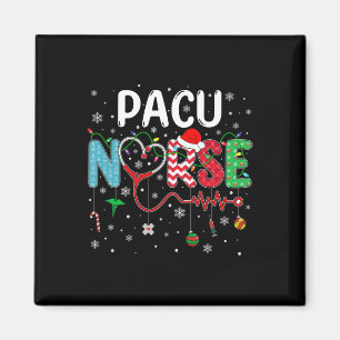 Frohe Weihnachts-Krankenschwester Spaß Pacu Nurse Magnet