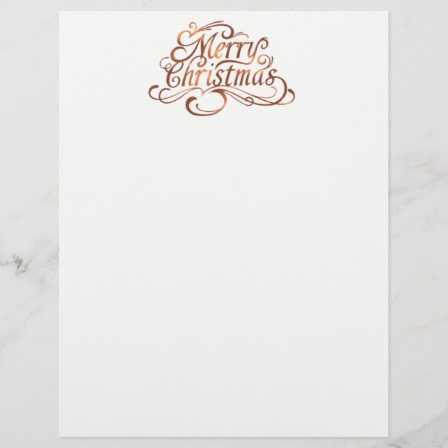 Frohe Weihnachts-Kupferstich-Design (Vorderseite)