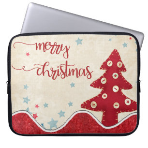 Frohe Weihnachts-Laptop-Sleeve Laptopschutzhülle
