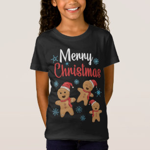 Frohe Weihnachts-Lebkuchen Weihnachtskekse T-Shirt