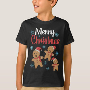 Frohe Weihnachts-Lebkuchen Weihnachtskekse T-Shirt