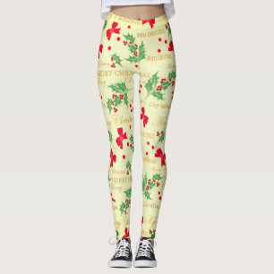 Frohe Weihnachts-Leggings Leggings