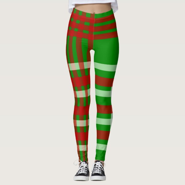 Frohe Weihnachts-Leggings Leggings (Vorderseite)