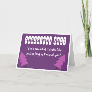 Frohe Weihnachts-Liebe Feiertagskarte