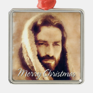 Frohe Weihnachts-Liebe Jesus Ornament Aus Metall