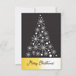Frohe Weihnachts-Lux-Karte RSVP Karte