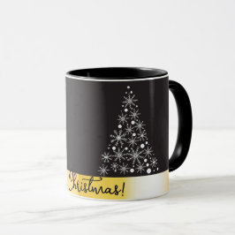 Frohe Weihnachts-Lux-Karte Tasse