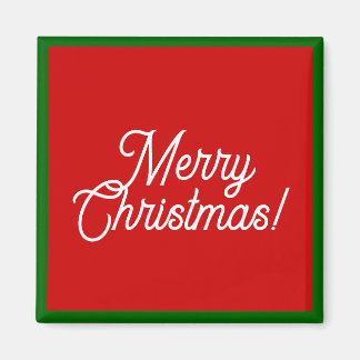 Frohe Weihnachts Magnet