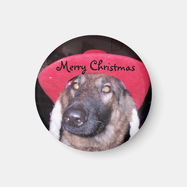 Frohe Weihnachts Magnet (Vorne)