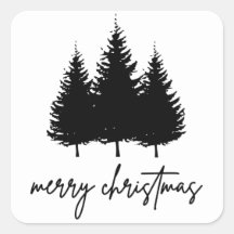 Frohe Weihnachts-minimalistische Feiertage Jahresz