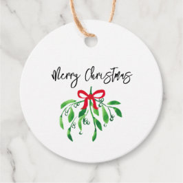 Frohe Weihnachts Mistletoe Festive Kiss Me Spaß Geschenkanhänger